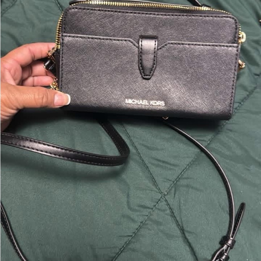 Michael Kors Charcoal Crossbody Bag